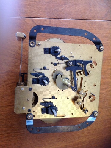 New Old Stock Franz Hermle 351-202 No(0) Jewels Clock Movement Chimes Germany 74