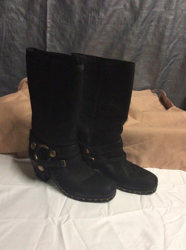 リングブーツ ブラック 27cm acne studious、miumiu BROOKLYNAB50WLZ_010003_BACK_vg