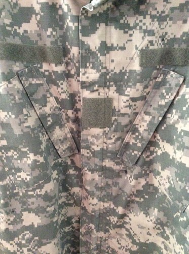 ACU Top ~ Military Camoflage Jacket ~ Medium X-Long ~