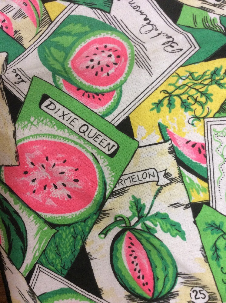 NAPKINS WATERMELONS HOT PINK GREEN YELLOW BLACK 18