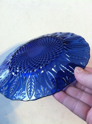 AVON ROYAL SAPPHIRE COBALT BLUE SALAD/DESERT PLATE