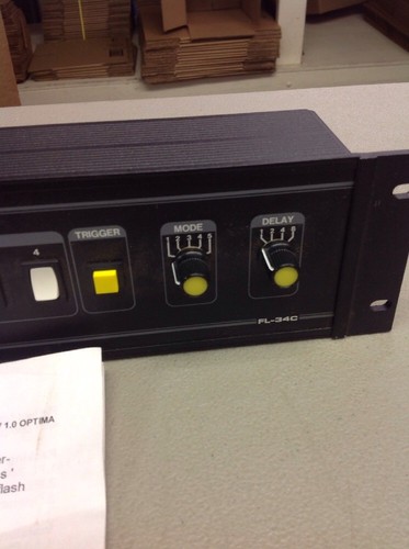 OPTIMA LIGHTING FL-34C 4 Channel STOBE CONTROLLER