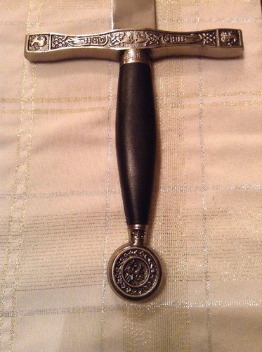 King Arthur Excalibur Sword W. Leather Sheath