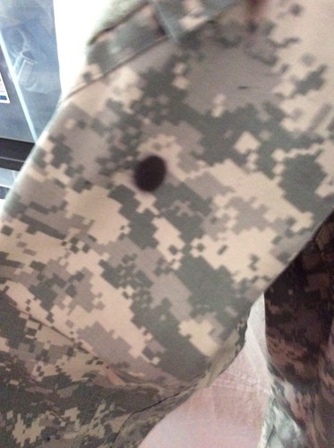 ACU Top ~ Military Camoflage Jacket ~ Medium X-Long ~