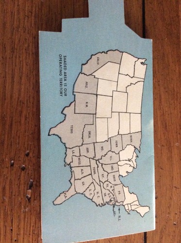 Vintage Needle Book American General Insurance TN Die Cut Advertising