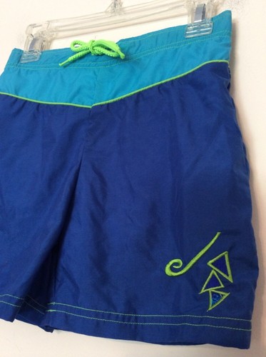 Carter's Kids Boys Swim Trunks Blue Green Size 3T Excellent Condition