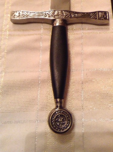 King Arthur Excalibur Sword W. Leather Sheath