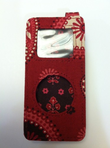 Vera Bradley Retired Rare Mesa Red Ipod/ Tune Case