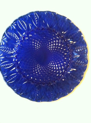 AVON ROYAL SAPPHIRE COBALT BLUE SALAD/DESERT PLATE
