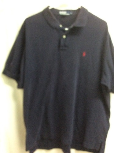 Ralph Lauren Men's Shirts XL lot Of 3 Short Sleeve Green Navy Stripe NICE !