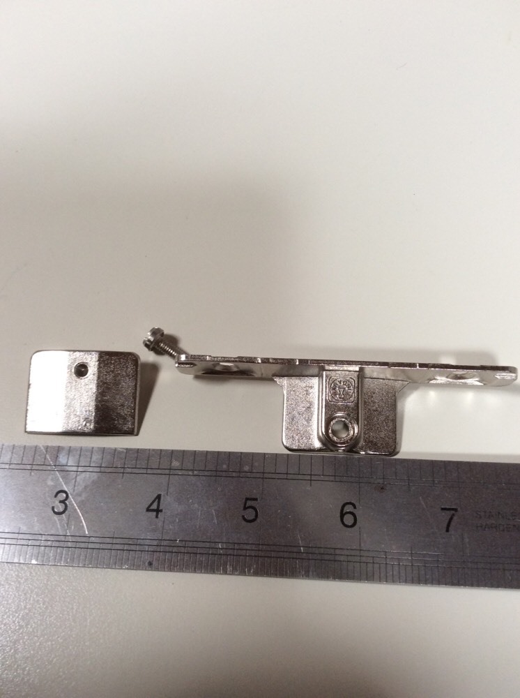 2 Indaux Kitchen Drawer Front Fixing Brackets Sold In Pairs Only