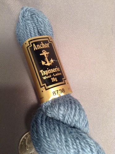8738 Color Code - Large Anchor Tapestry Wool Yarn 40m (130') 43 Yards, 20g Skein