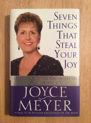 Seven Things That Steal Your Joy by Joyce Meyer Hardcover New Unread
