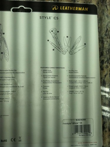 Leatherman Freestyle & Style CS 2-Pack 832439 BRAND NEW SEALED