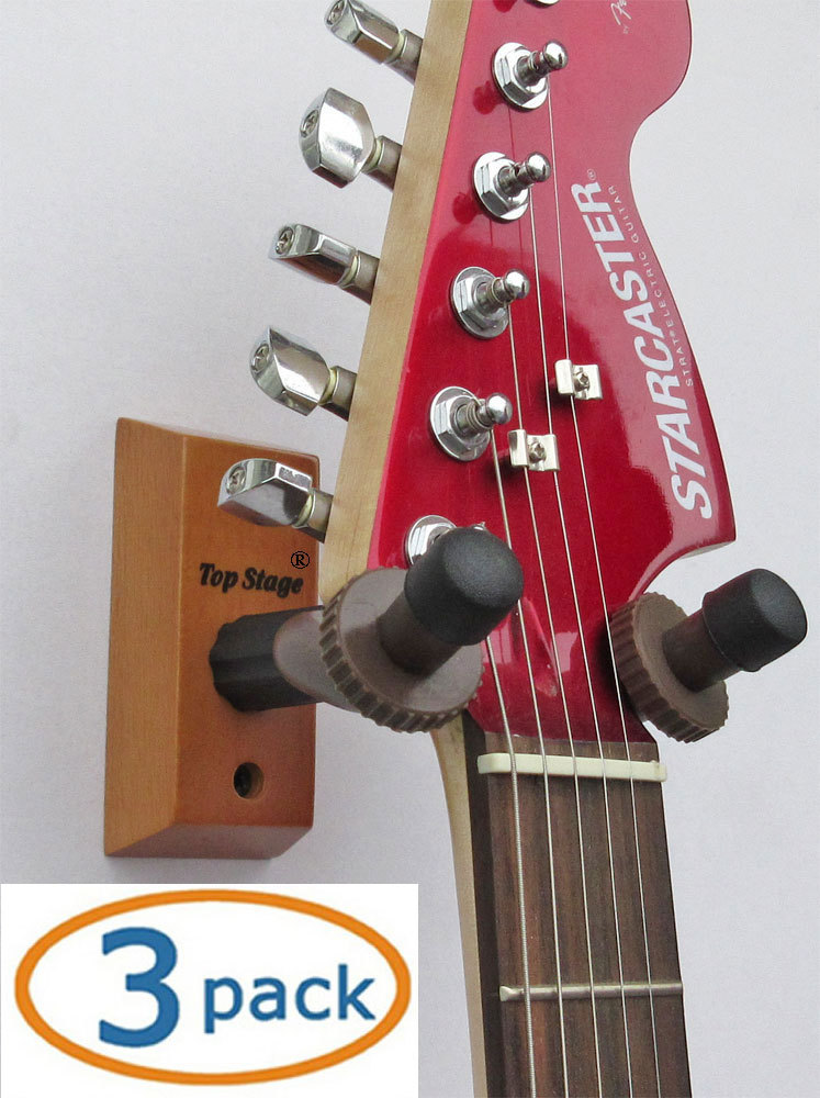 3 Pack Top Stage Acoustic Electric Guitar Hange...
 - 3 Pack Top Stage Guitar Hanger Holder Stand Wal In Musical Instruments Guitar Parts Accessories Stands Hangers Ebay For Blanja