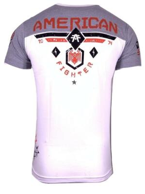 AMERICAN FIGHTER Men's T-Shirt FAIRBANKS 50/50 FOOTBALL Athletic Biker MMA S-5XL