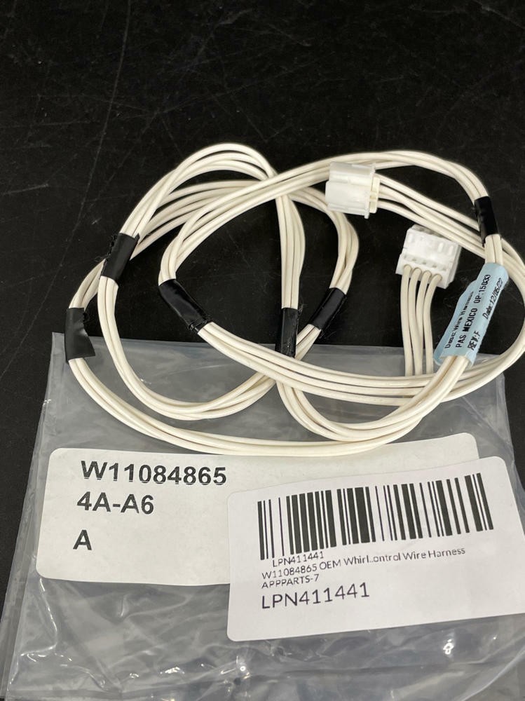 W11084865 OEM Whirlpool Dishwasher Control Wire Harness