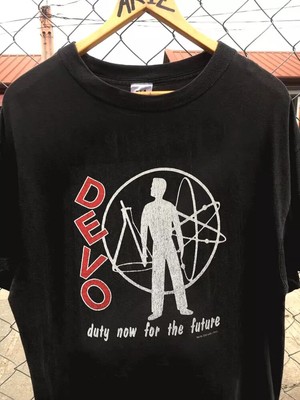 Devo band t-shirt, duty for the future, reprinted shirt, rock band shirt TE3505
