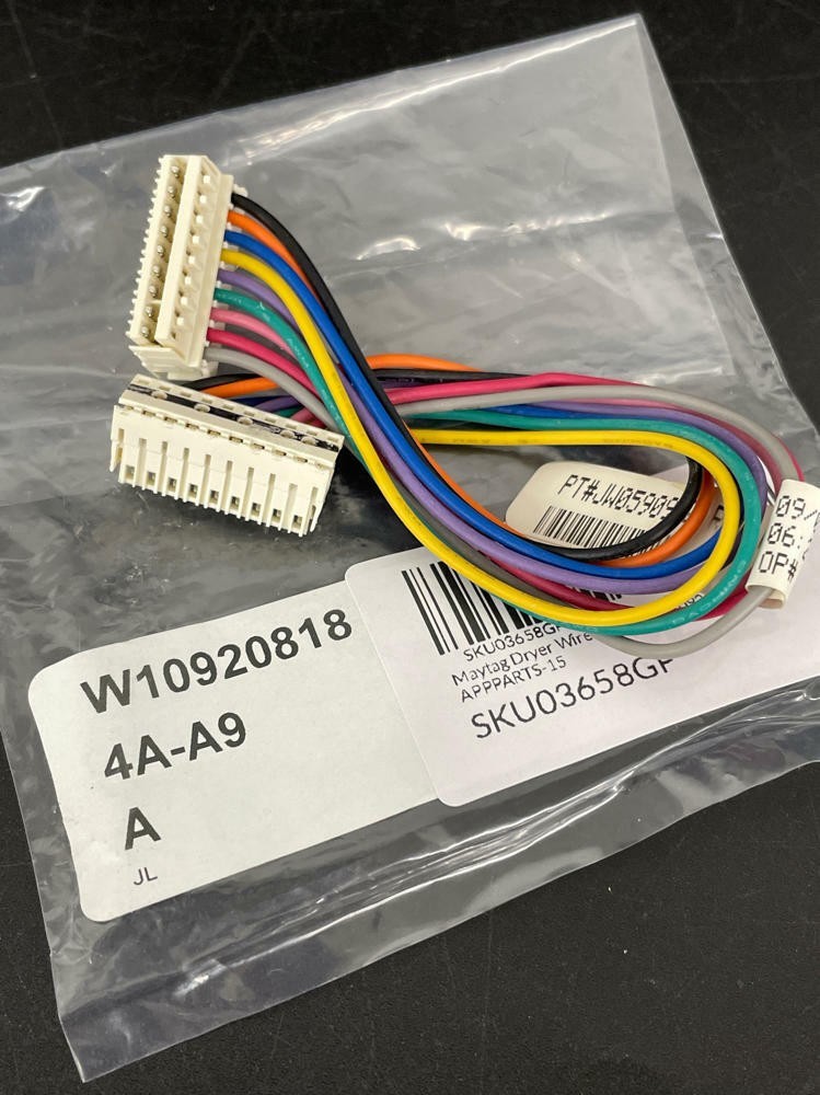 Maytag Dryer Wire Harness -- W10920818 ***