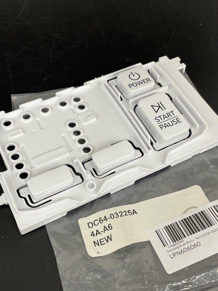 Samsung Dryer Button Assembly Part # DC64-03225A