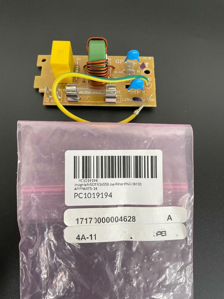 Insignia NSOTR16SS8Q NSOTR16SS9 NSOTR16WH9 Microwave Noise Filter FN0-5M31