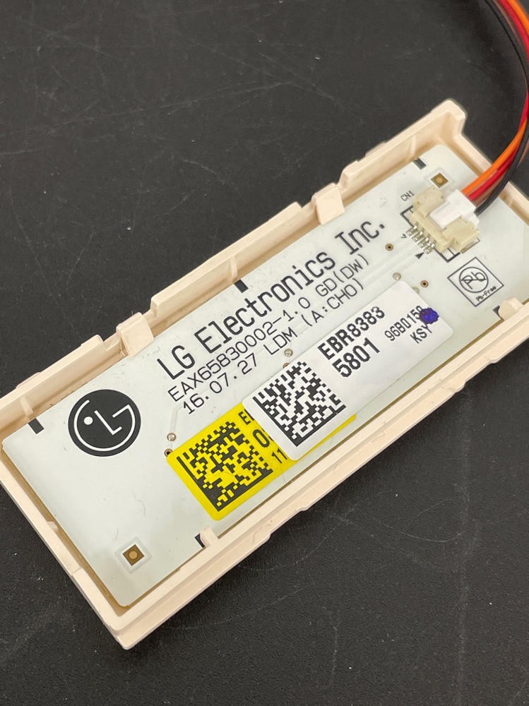 LG Dishwasher LED Display Board EBR83835801**