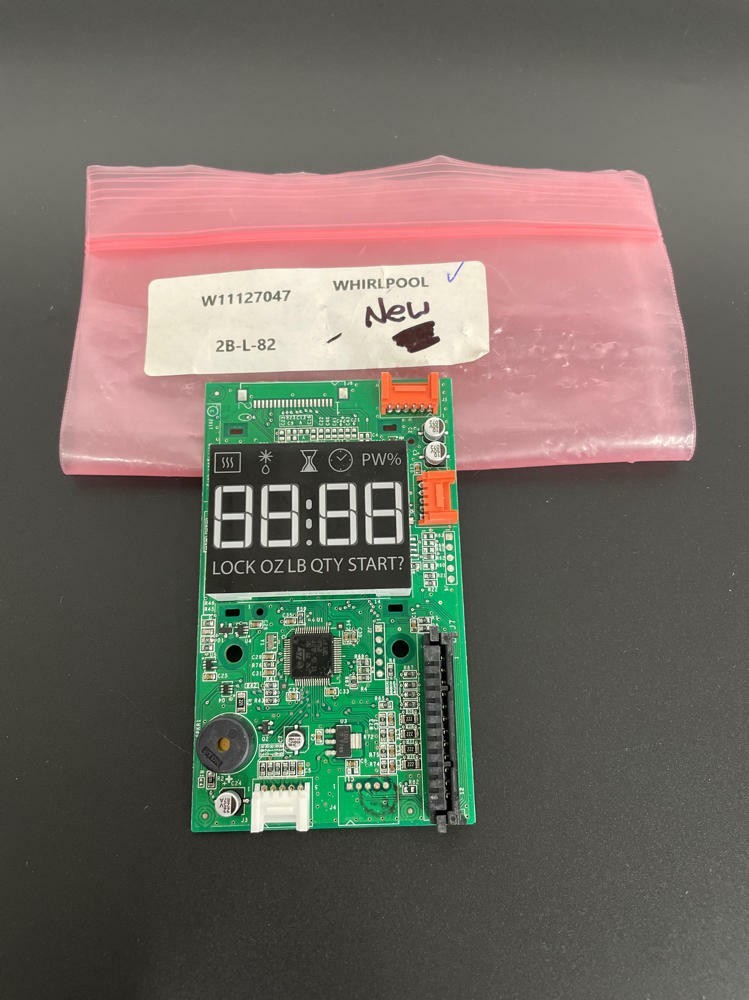 Whirlpool W11127047  Microwave Control Board
