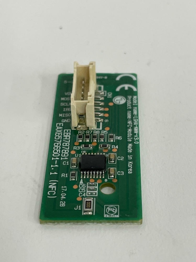 LG Range Module Control Board EBR78789101