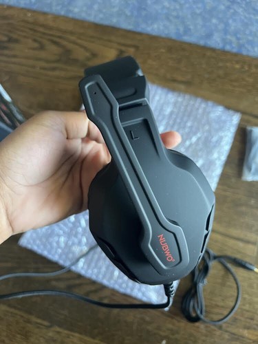 NUBWO U 3 Gaming Headset with Microphone PC Console Phone Power Clarity Comfort