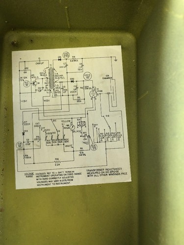 Civil Defense CD V-777 Radiation Detection Set with Original Box- UNTESTED