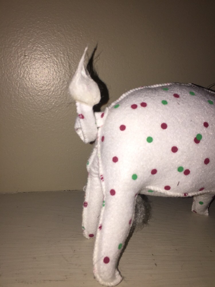 ANNALEE CHRISTMAS PIG Swine Hog 8