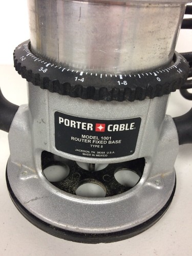 Porter Cable 690LR 1 3/4 Peak HP Router Including 1001 Fixed Base