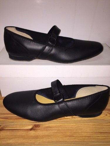 Womens Swinger Square Dance Shoes, Size 7 N, Black