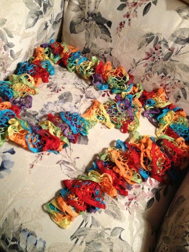 Awesome Hippy Chick Colorful Swag Scarf Outstanding 70 Inches Long