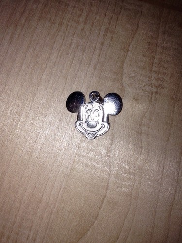 Vintage Sterling Silver Disney Mickey Mouse Charm USA A11