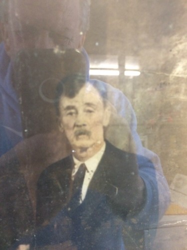 Antique Picture With Frame Black And White