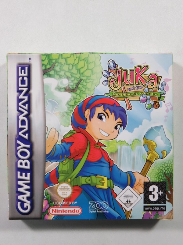Juka And The Monophonic Menace Nintendo Gameboy Advance (Gba) Eur (Complete - Ve