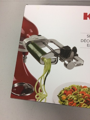 KitchenAid KSM2APC 7 Blade Spiralizer Plus with Peel, Core and Slice