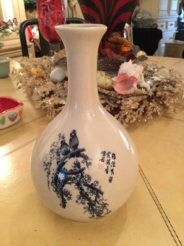 ANTIQUE 19 Th Century Rare Markings Large Chinese Porcelain Marked Vase