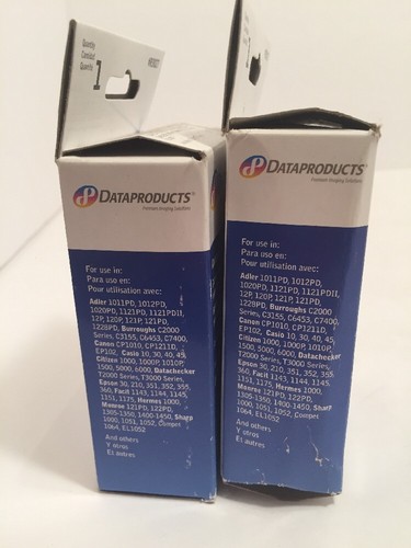 SET 2 Adler 1011PD 1012PD 1012PD II Nova 1020PD 1121PD 1121PD Calculator Ribbons