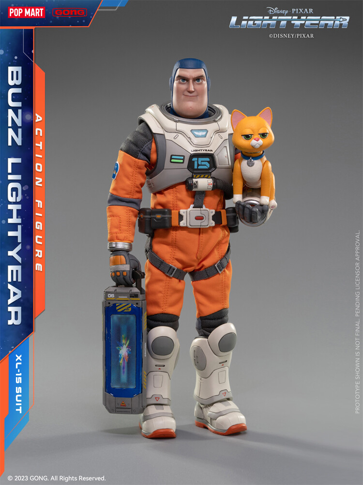 POP MART x Gong Studio 1/8 スペース レンジャー バズ POP MART