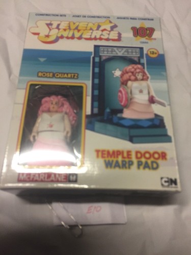 Steven Universe Temple Door Warp Pad Building Set McFarlane 107 PCS Rose Quartz