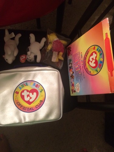 TY Official Membership Kit, Platinum Membership Club, & Teenie Beanie Babies