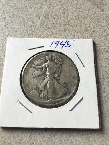 1945 Liberty Walking Half Dollar 90% Fine Silver