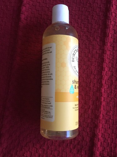 Burt's Bees Baby Natural Shampoo & Wash Original 12oz No Tears