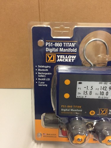 YELLOW JACKET P51-860 TITAN DIGITAL MANIFOLD 40860