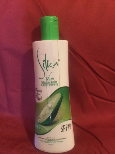 ボディローション silka whitening lotion papaya 300ml 4set Silka Whitening Lotion Papaya SPF6 500ml with Pump | ILuvmySkin