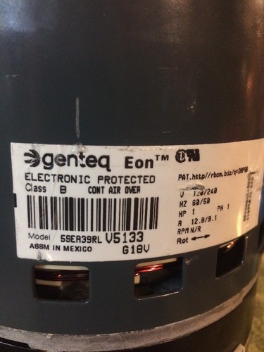 NEW Trane American StandardOEGetexECM 1HP Blower Motor 5SEA39