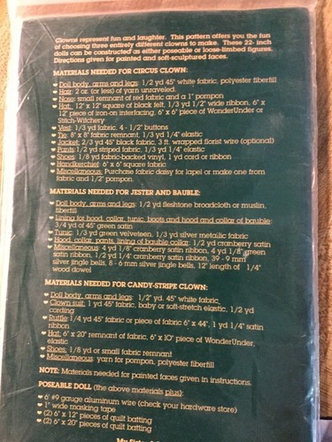 VINTAGE MY SISTER & I PATTERNS COLLECTION OF THREE 22