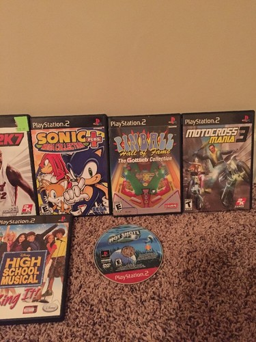 Playstation 2 Games Lot PS2  Wholesale 8 WORKING TESTED Games  No Manuals Fun